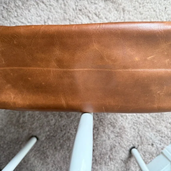 Meanwhile Back on the Farm Leather Carryall - Picture 11 of 13